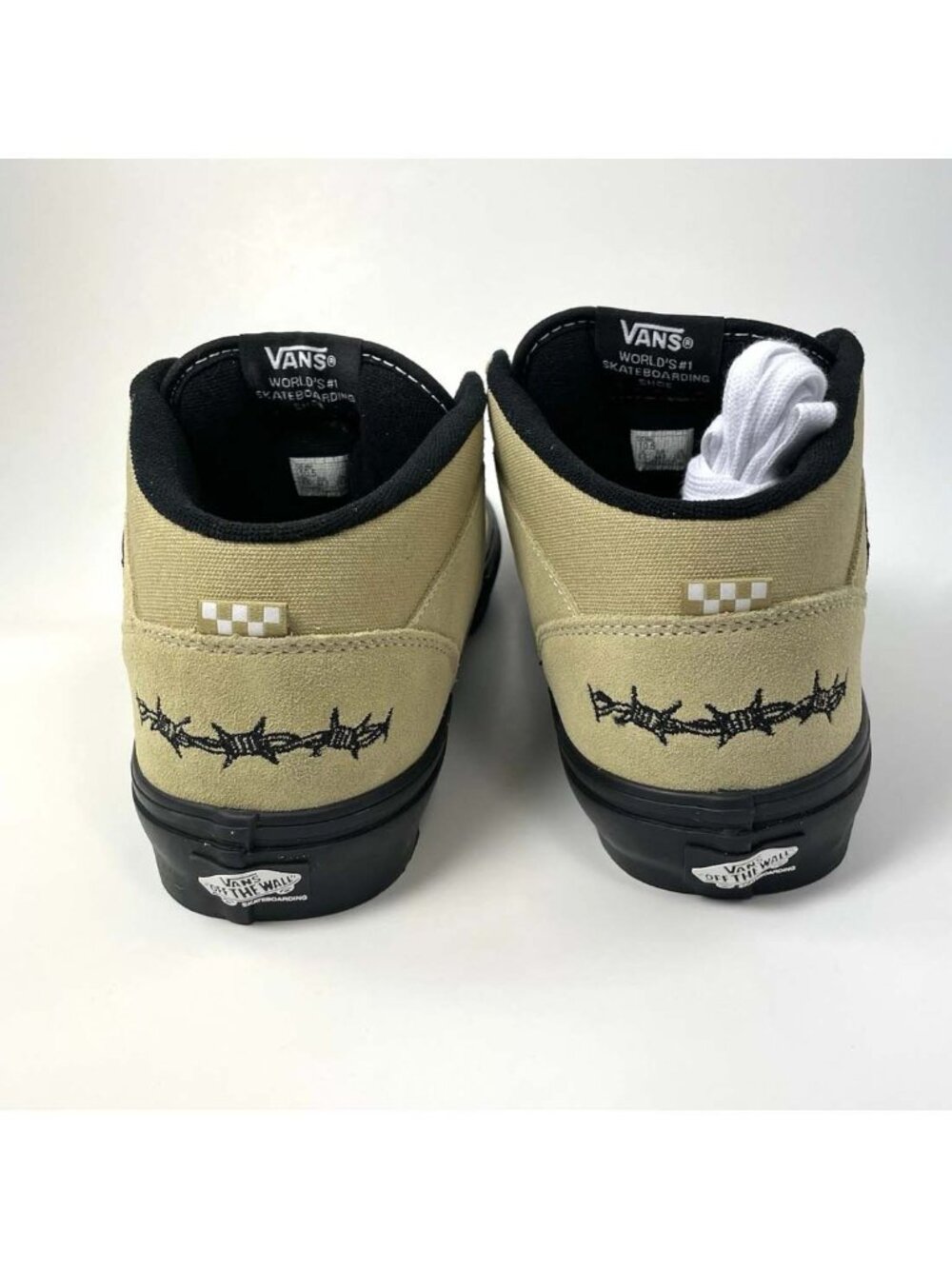 Mens Sz 10.5 - Rare Vans Half Cab Pro x Elijah Berle Khaki VN0A5FCDZF5 NEW - Picture 3 of 10